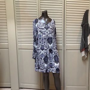 Ethereal long sleeve dress